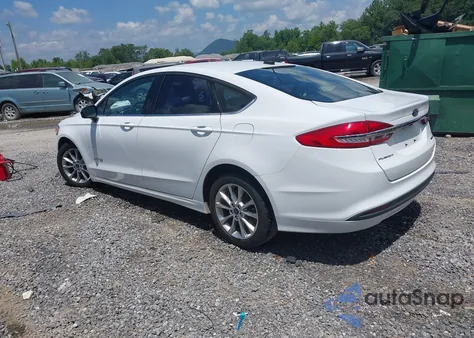 2017 Ford Fusion Hybrid Se из США, поврежденный, VIN 3FA6P0LU5HR385996